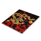 Carreau Feu de serpent de dragon sur Lucky Energy (Côté)