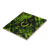 Carreau Feu néon vert (Côté)