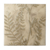 Carreau Feuillage doré I (Devant)