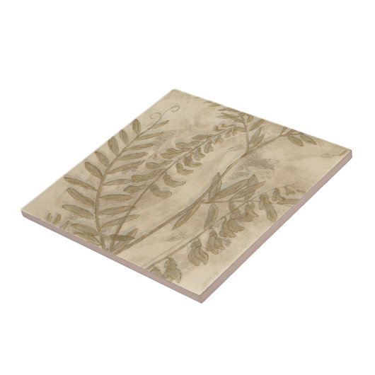 Carreau Feuillage doré I (Côté)