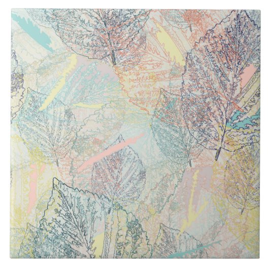 Carreau Feuille. (Devant)