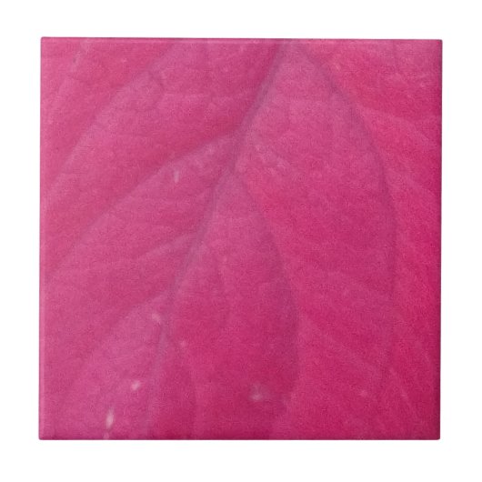 Carreau Feuille d'automne pourpre (Devant)