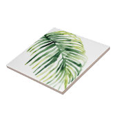 Carreau Feuille de bijou tropicale (Côté)