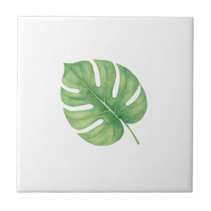Carreau Feuille de Monstera Gren