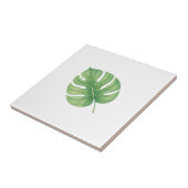 Carreau Feuille de Monstera Gren (Côté)