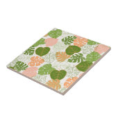 Carreau Feuille de monstère tropicale (Côté)