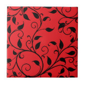 Carreau Feuille décorative (Devant)