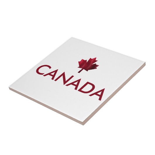 Carreau Feuille d'érable du Canada (Côté)