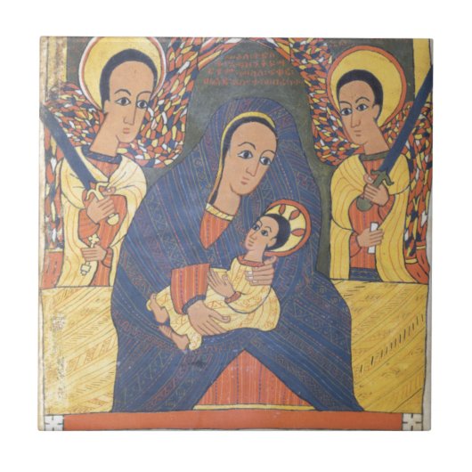 Carreau Feuille des évangiles de Gunda Gunde (Devant)