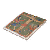 Carreau Feuille des évangiles de Gunda Gunde (Côté)