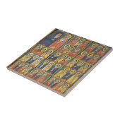 Carreau Feuille des évangiles de Gunda Gunde (Côté)