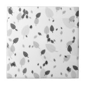 Carreau Feuille gris (Devant)