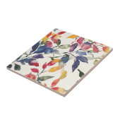 Carreau Feuilles aquarelle (Côté)