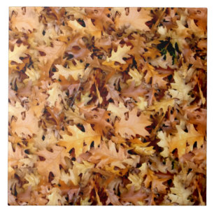 CARREAU FEUILLES D'AUTOMNE