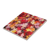 Carreau Feuilles d'automne colorées (Côté)