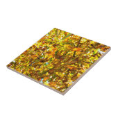Carreau Feuilles d'automne motif (Côté)