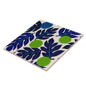 Carreau Feuilles de jungle tropicale (Côté)