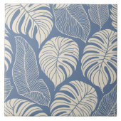 Carreau Feuilles de la jungle tropicale (Devant)