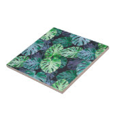 Carreau Feuilles de Monstera Tropical (Côté)