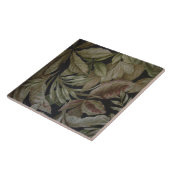 CARREAU FEUILLES DE PALMIERS TROPICAUX (Côté)