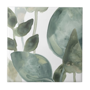 Carreau Feuilles d'eau - Aquarelle