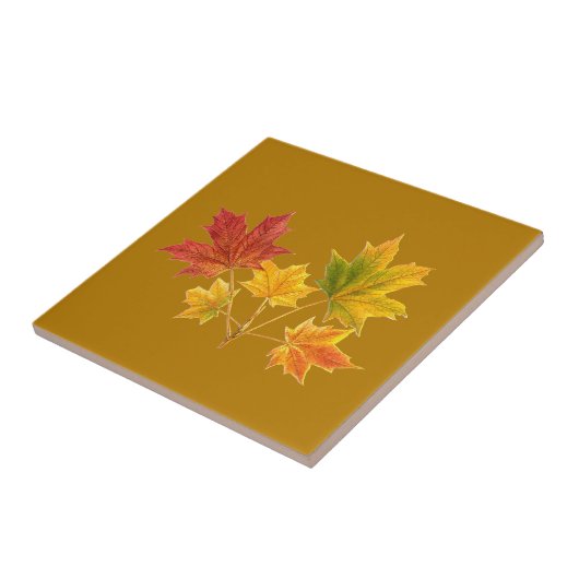 Carreau Feuilles d'érable (Côté)