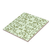 Carreau Feuilles d'olive défilantes (Côté)