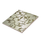 Carreau Feuilles d'olive défilantes (Côté)