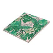 Carreau Feuilles tropicaux (Côté)