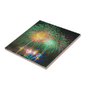 Carreau Feux d'artifice colorés (Côté)