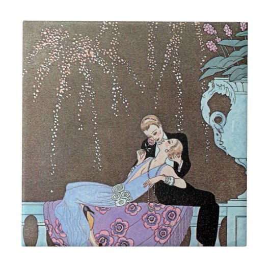 Carreau Feux d'artifice d'âge de jazz (Devant)