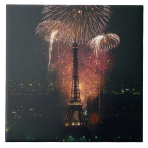 Carreau Feux d'artifice, Tour Eiffel, Paris, France