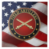 Carreau Field Artillery Branch Insignia Special Edition (Devant)