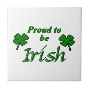 Carreau Fier d'être irlandais