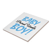 Carreau Fier Oncle Baby Boy Cadeaux (Côté)