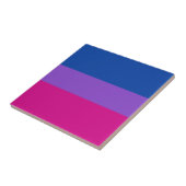 Carreau Fierté bisexuelle, Gras, FIERTÉ LGBTQ (Côté)