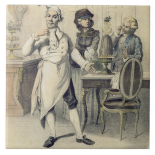 Carreau Fierté dans la cuisine, d'une série de depi