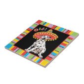 Carreau Fiesta Dalmatien (Côté)