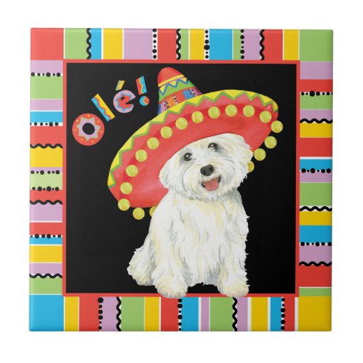 Carreau Fiesta Westie (Devant)