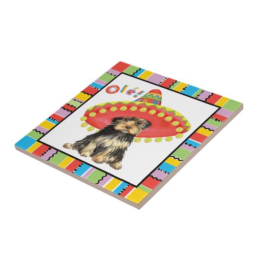 Carreau Fiesta Yorkie (Côté)