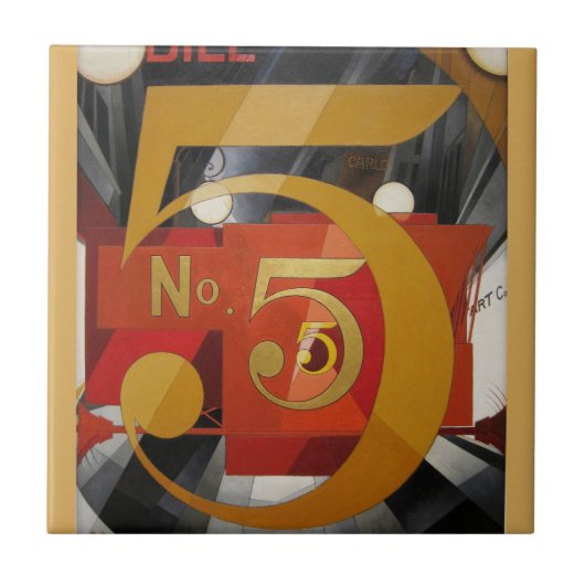 Carreau Figure de Cudern Art moderne (Devant)