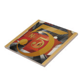 Carreau Figure de Cudern Art moderne (Côté)