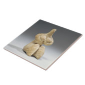 Carreau Figurine femelle dans le style de Halaf, c.4500 (Côté)