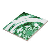 Carreau Fil vert filé (Côté)
