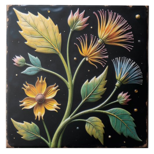 Carreau Filament Flora (Devant)