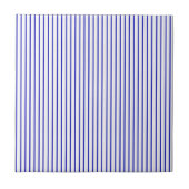 Carreau Filet blanc bleu-foncé (Devant)