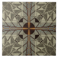 Filigree argenté avec Croix d'or