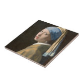 Carreau Fille avec une oreille perle (Côté)