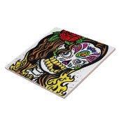 Carreau Fille de crâne de sucre (Côté)