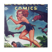 Carreau Fille et logement de jungle (Devant)